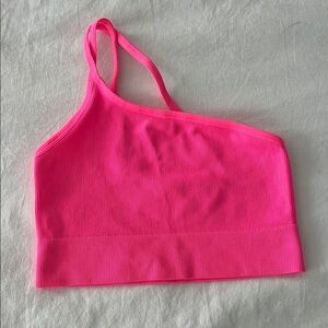 No Boundaries Neon Pink BandeauTop